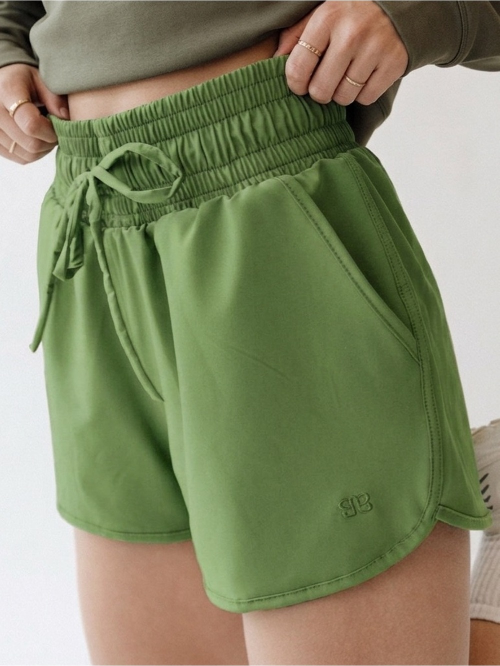 Albion Sprinter Shorts Green Medium